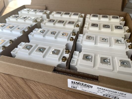 SKM400GB12E4 1200V 400A IGBT Module Low Vce(sat) High Short Circuit Ruggedness Low Switching Loss High Isolation Industrial Grade For Motor Drives and Industrial UPS