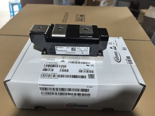 TT430N22KOFXPSA1 2200V 430A HiPak Module Low Vce(sat) High Short Circuit Ruggedness Low Switching Loss Low Inductance Press-Fit Technology For High Power Converters and Rail Traction