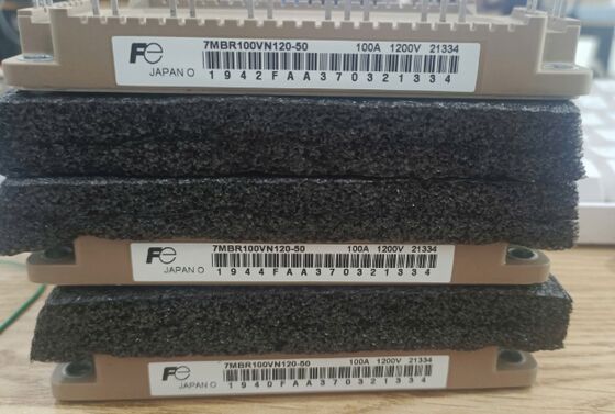 7MBR100VN120-50 1200V 100A PIM Module Integrated Rectifier and Inverter Low Loss High Isolation Built-in NTC Compact Package For Industrial Motor Drives and UPS