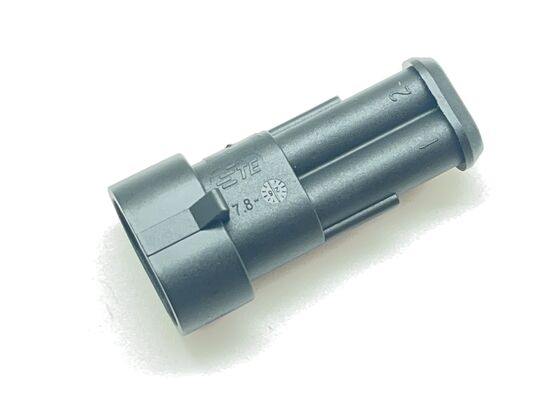 282104-1 2 Position 5.0mm Pitch Wire-to-Board Header Vertical Through Hole Shrouded Friction Lock Polarized UL 94V-0 for Power Supplies and Industrial Controls