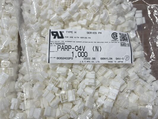 PARP-04V 4 Position 2.0mm Pitch Connector Housing PA Series Receptacle Crimp Termination Positive Lock Compact 3A Rating 100V AC for Wire-to-Board and LED Lighting