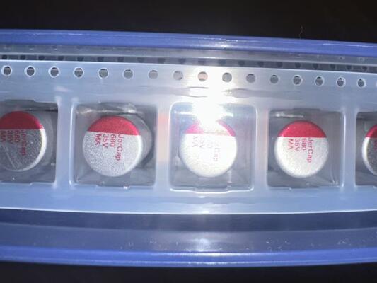 MA35V680M10X13 680µF 35V alum elec cap 10x13mm 105°C low impedance long life high ripple for power and industrial