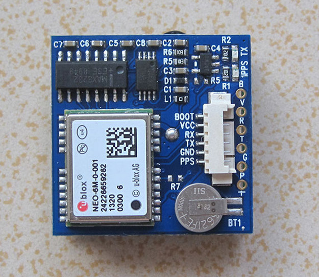 UBLOX GPS Receiver Module NEO6M with 50 Channel Engine Small Size
